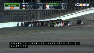 Illustration for article titled Closed Captioning Goes Insane During Fox NASCAR Broadcast